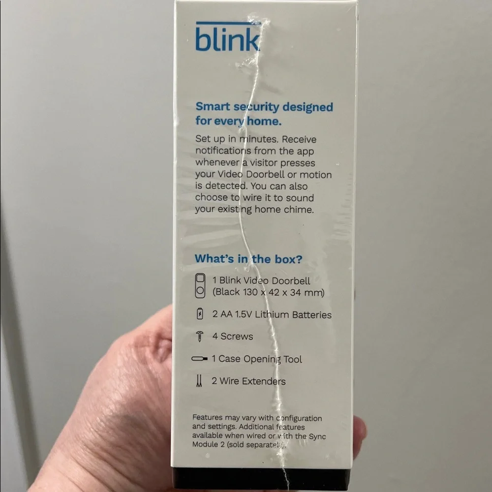 Blink Video Doorbell BRAND NEW works with Alexa - Make offer!